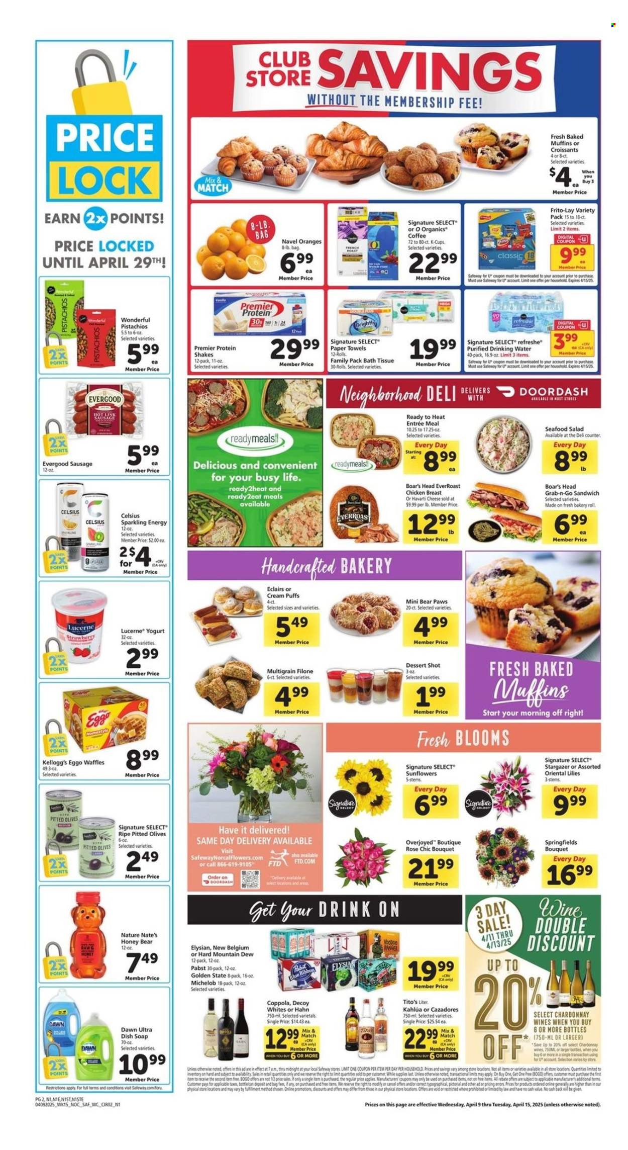 Safeway ad - 04/09/2025 - 04/15/2025. Page 2
