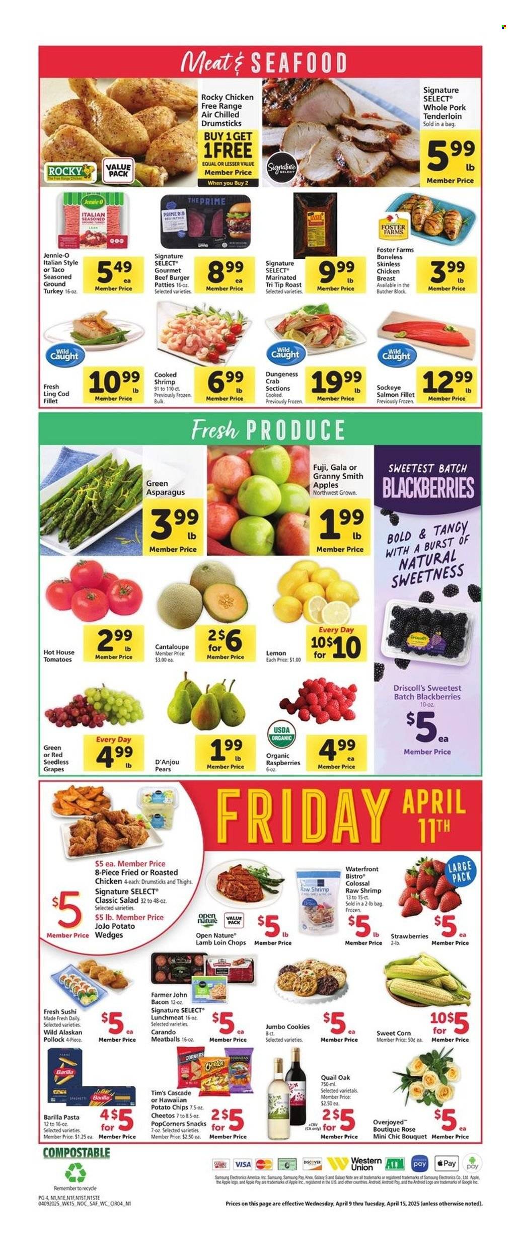 Safeway ad - 04/09/2025 - 04/15/2025. Page 4