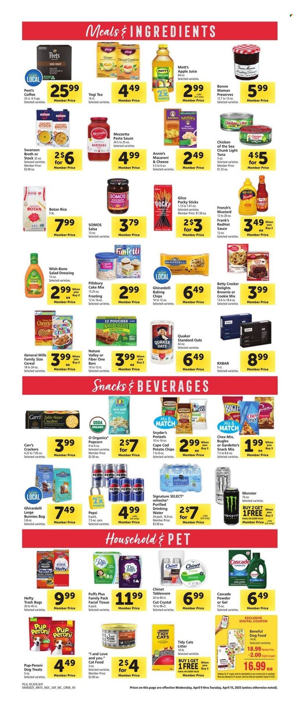 Safeway ad - 04/09/2025 - 04/15/2025. Page 6