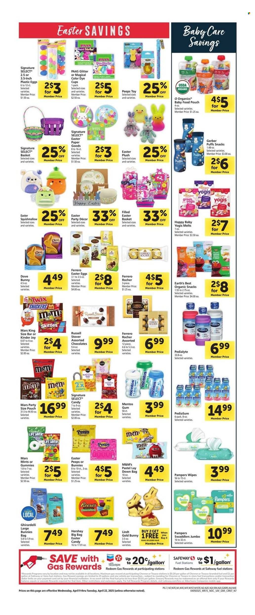 Safeway ad - 04/09/2025 - 04/15/2025. Page 7