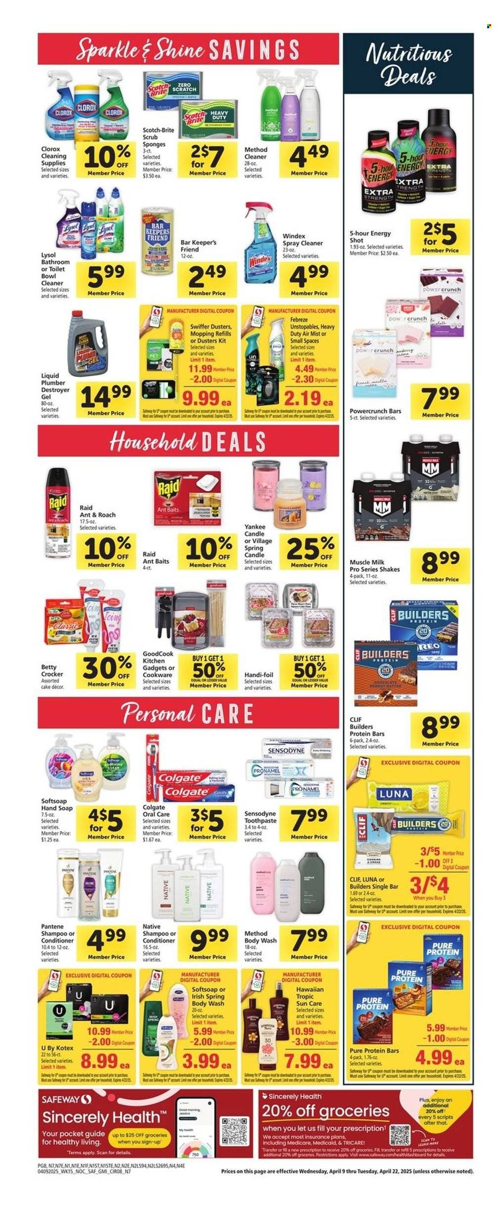 Safeway ad - 04/09/2025 - 04/15/2025. Page 8