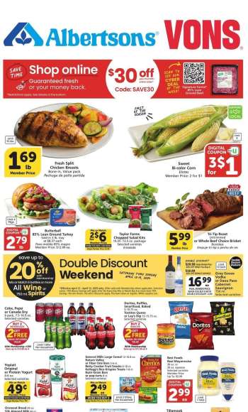 Albertsons Flyer - 04/09/2025 - 04/15/2025.