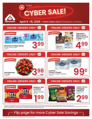 Albertsons Flyer - 04/09/2025 - 04/15/2025.