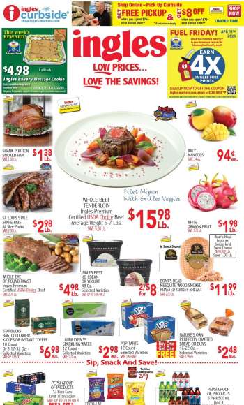 Ingles Flyer - 04/09/2025 - 04/15/2025.