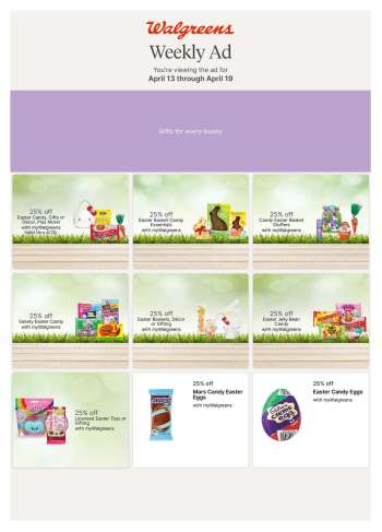 Walgreens Flyer - 04/13/2025 - 04/19/2025.