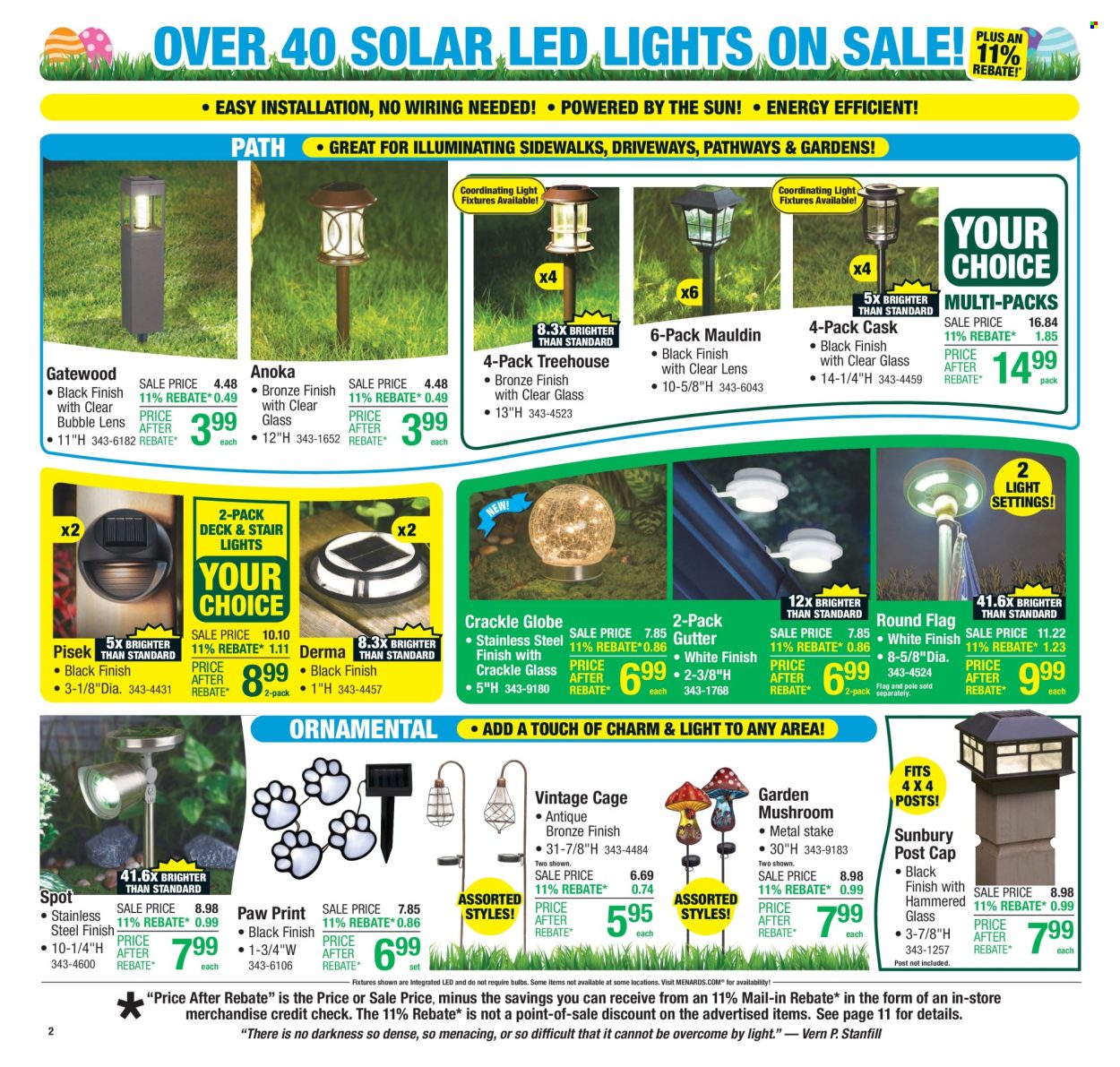 Menards ad - 04/10/2025 - 04/20/2025. Page 4