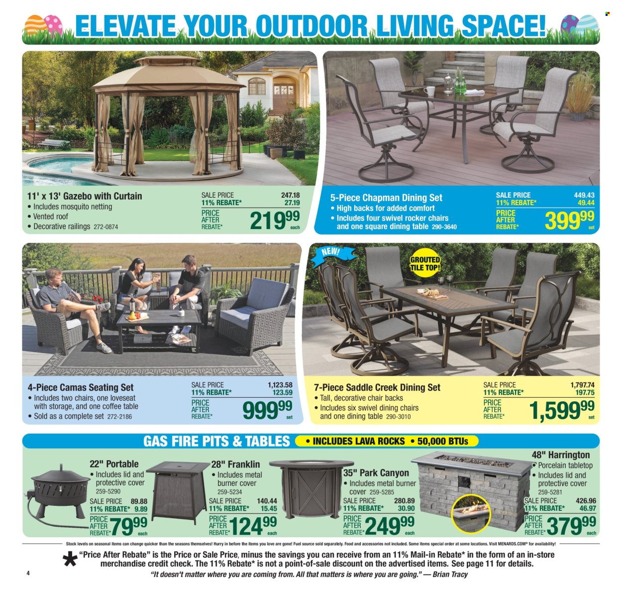 Menards ad - 04/10/2025 - 04/20/2025. Page 7