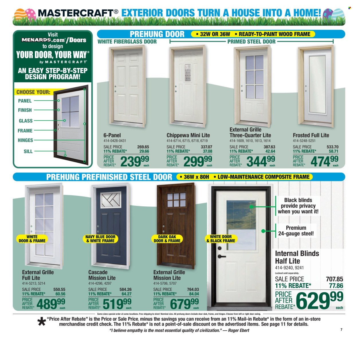 Menards ad - 04/10/2025 - 04/20/2025. Page 11