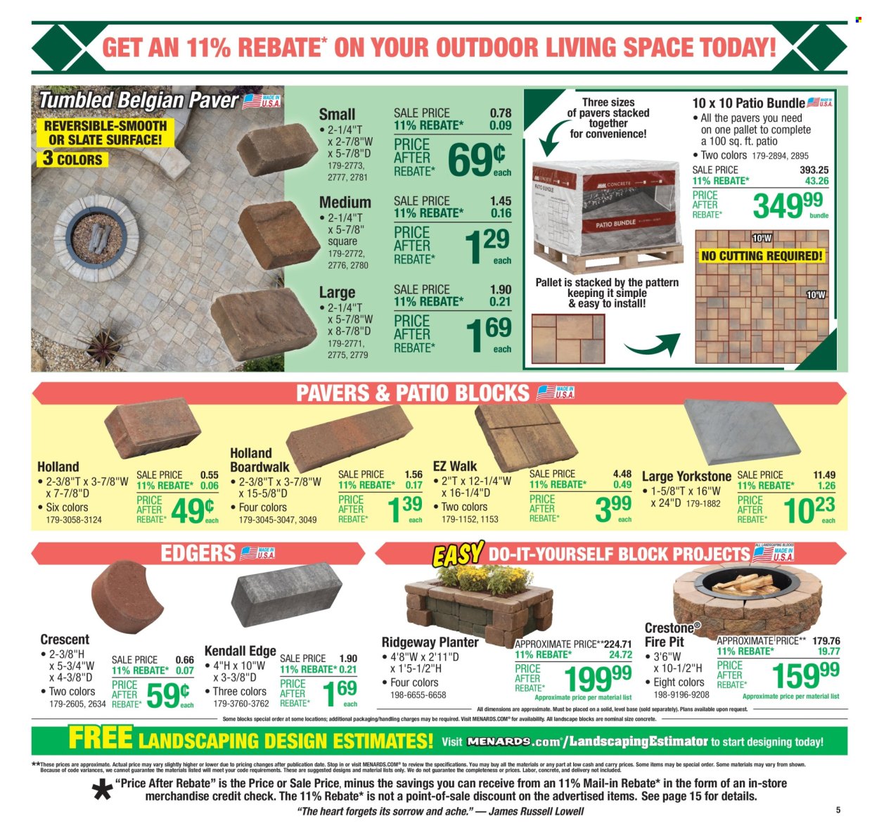 Menards ad - 04/03/2025 - 04/13/2025. Page 8