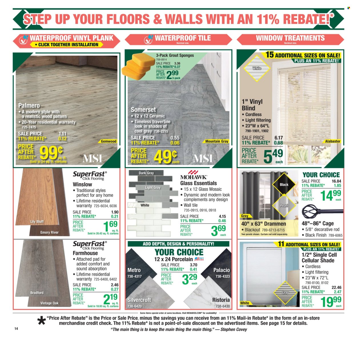 Menards ad - 04/03/2025 - 04/13/2025. Page 22