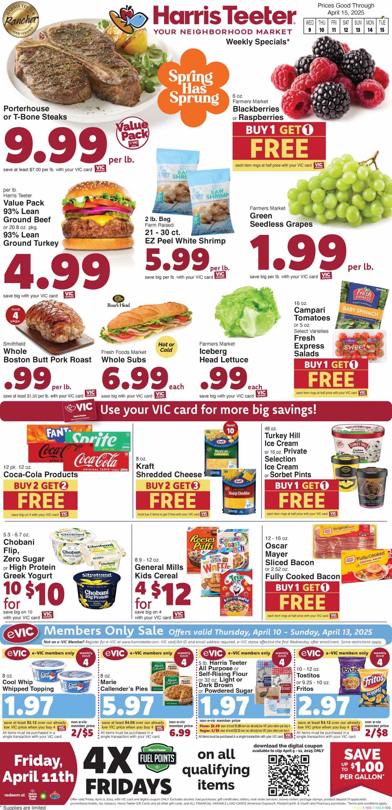 Harris Teeter ad - 04/09/2025 - 04/15/2025. Page 1