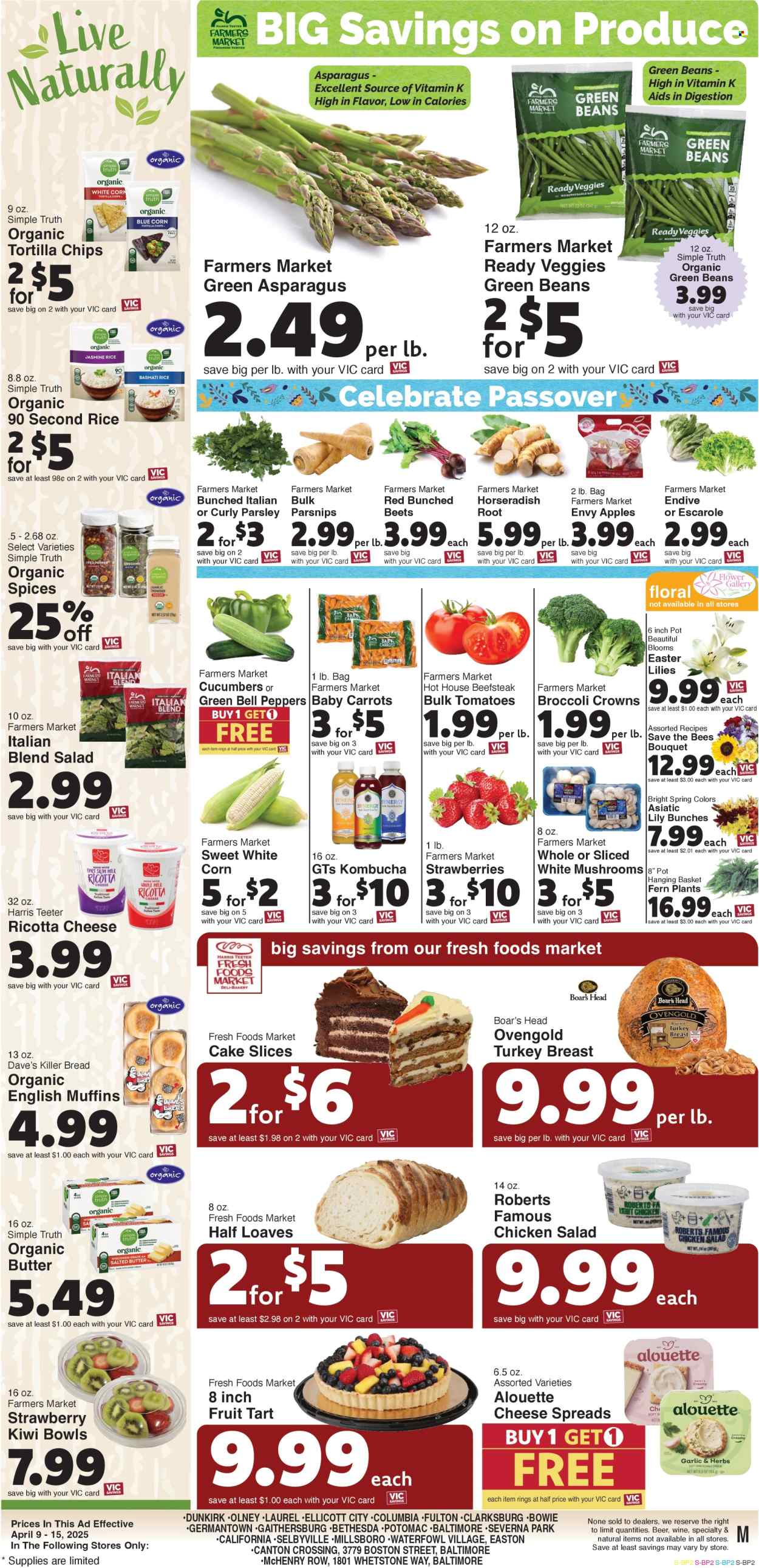 Harris Teeter ad - 04/09/2025 - 04/15/2025. Page 11