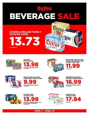 Hy-Vee Flyer - 04/07/2025 - 04/27/2025.