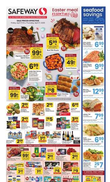 Safeway Flyer - 04/11/2025 - 04/17/2025.