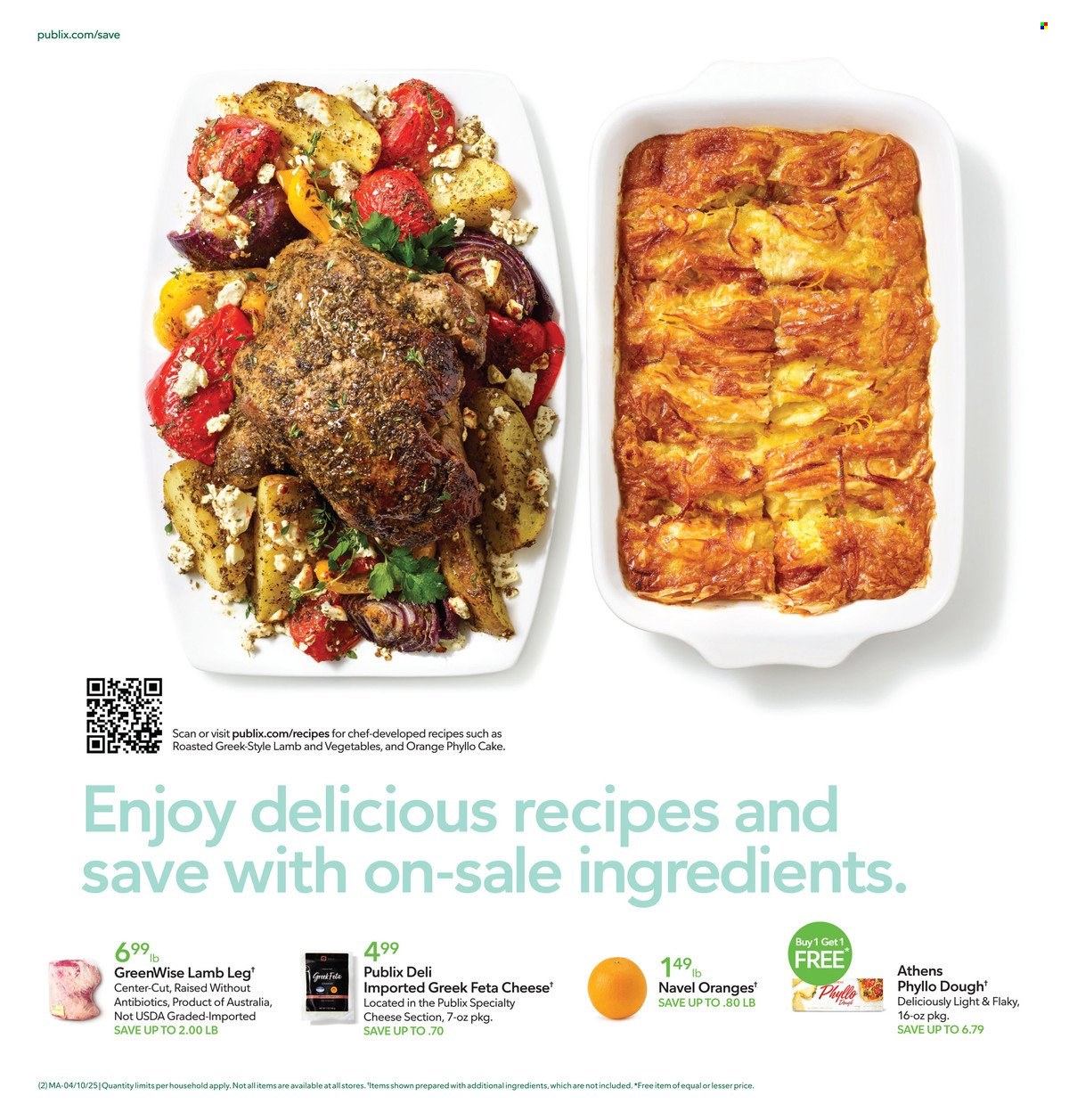 Publix ad - 04/10/2025 - 04/19/2025. Page 2