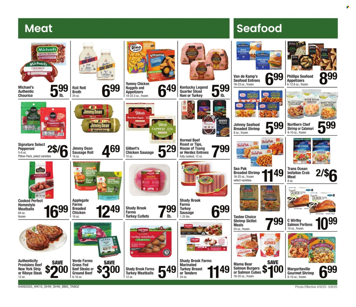 Shaw’s ad - 04/04/2025 - 05/08/2025. Page 2