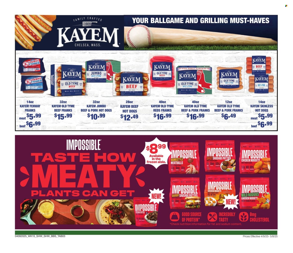 Shaw’s ad - 04/04/2025 - 05/08/2025. Page 3