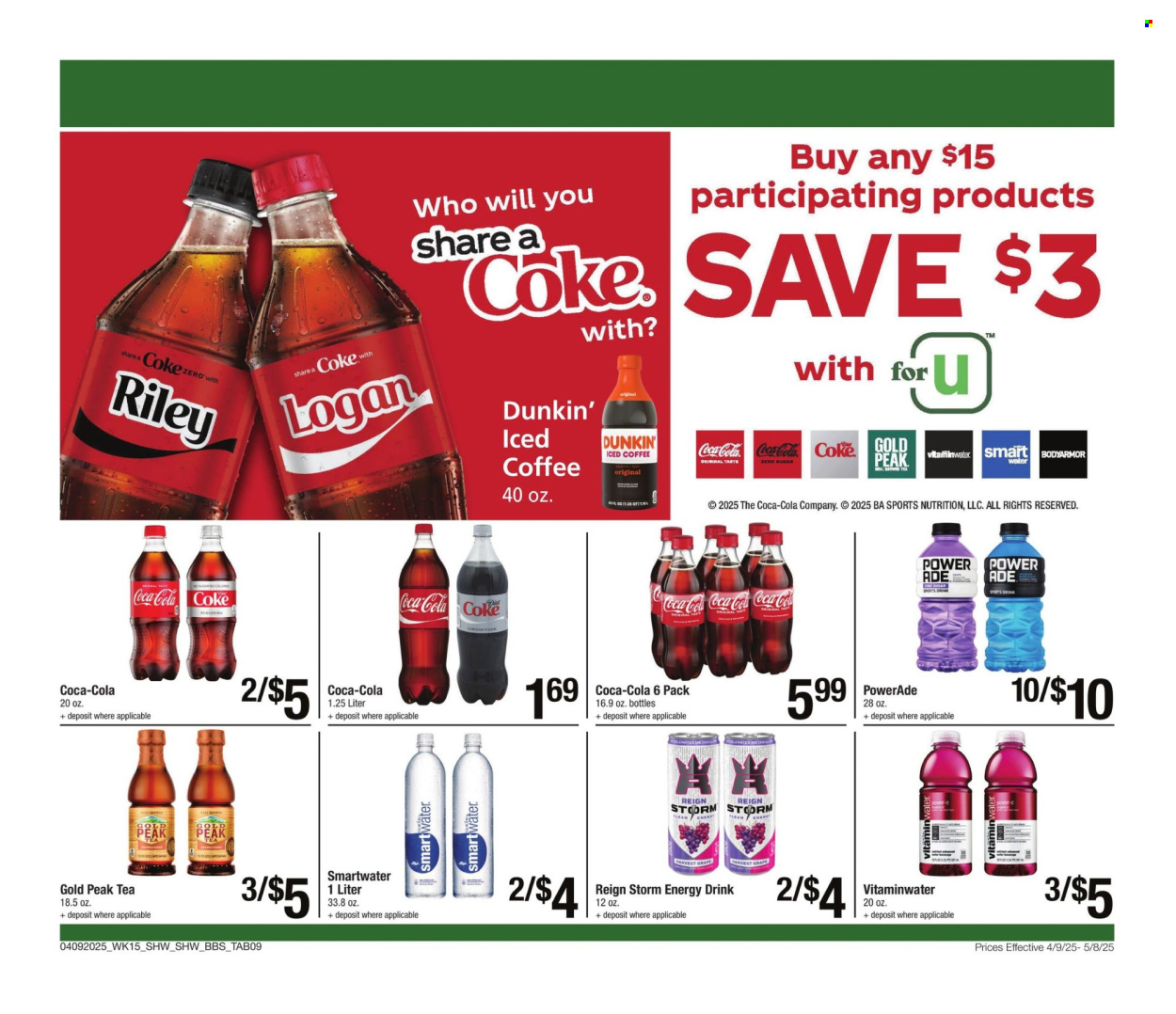 Shaw’s ad - 04/04/2025 - 05/08/2025. Page 9
