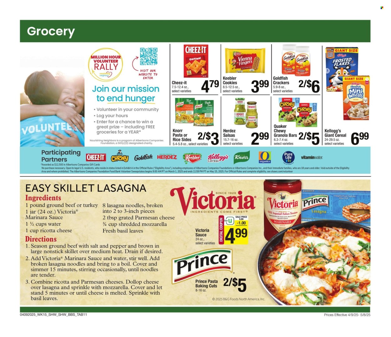 Shaw’s ad - 04/04/2025 - 05/08/2025. Page 11