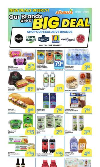 Shaw’s Flyer - 04/11/2025 - 04/17/2025.