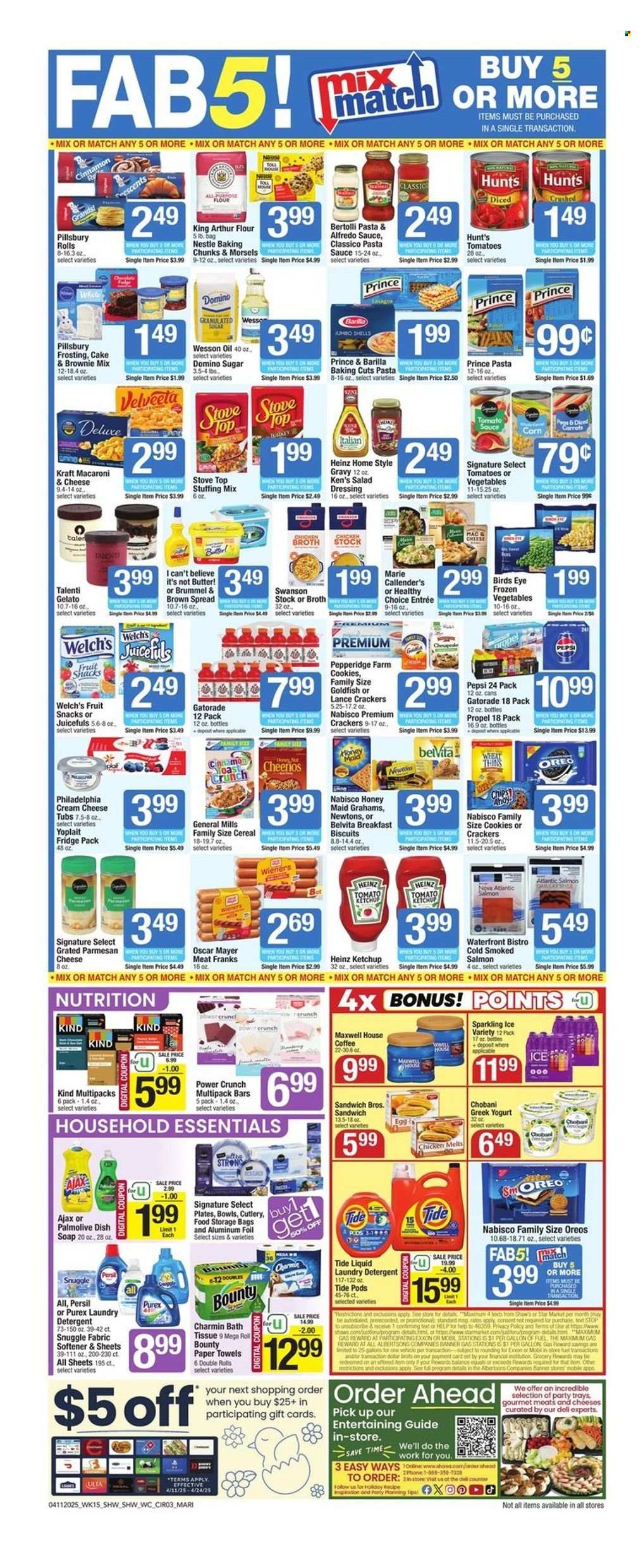Shaw’s ad - 04/11/2025 - 04/17/2025. Page 3