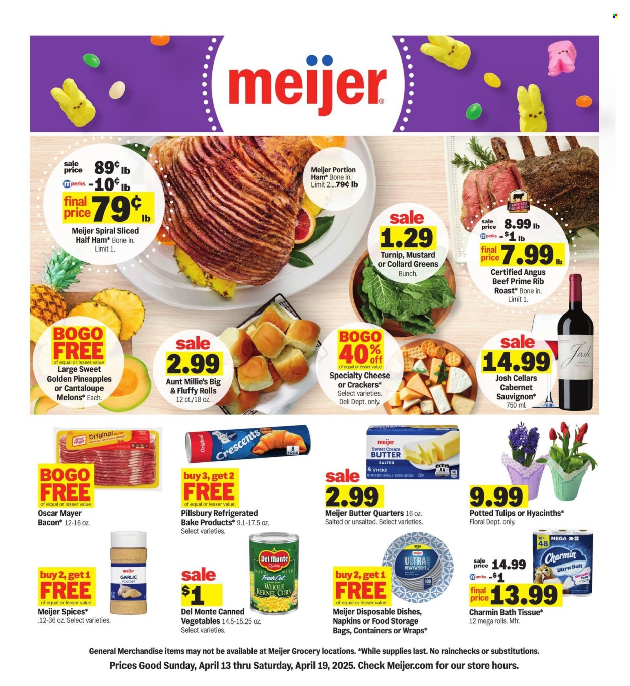 Meijer ad - 04/13/2025 - 04/19/2025. Page 1