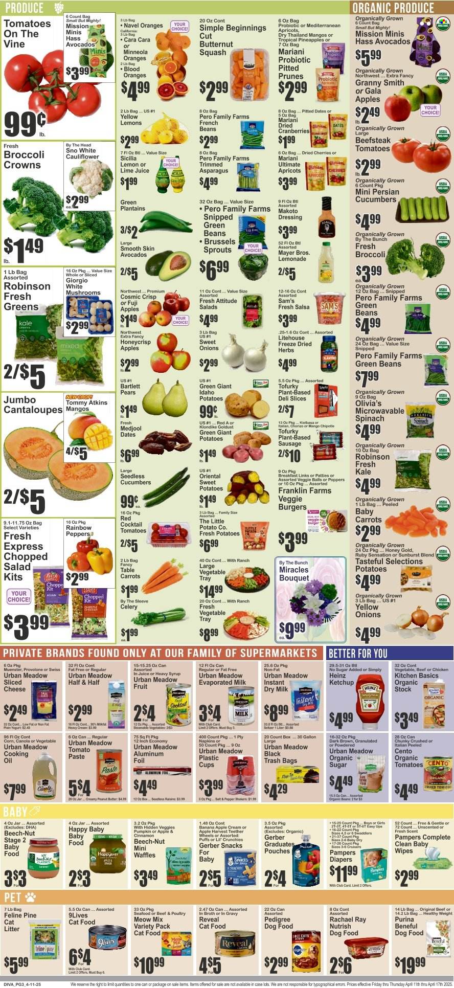 Key Food ad - 04/11/2025 - 04/17/2025. Page 3