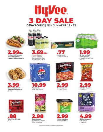 Hy-Vee Flyer - 04/11/2025 - 04/13/2025.