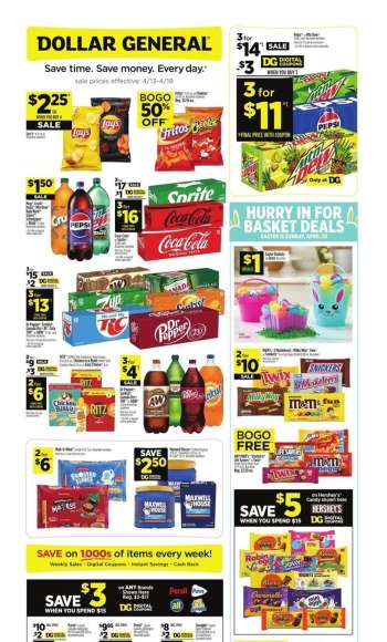 Dollar General Flyer - 04/13/2025 - 04/19/2025.