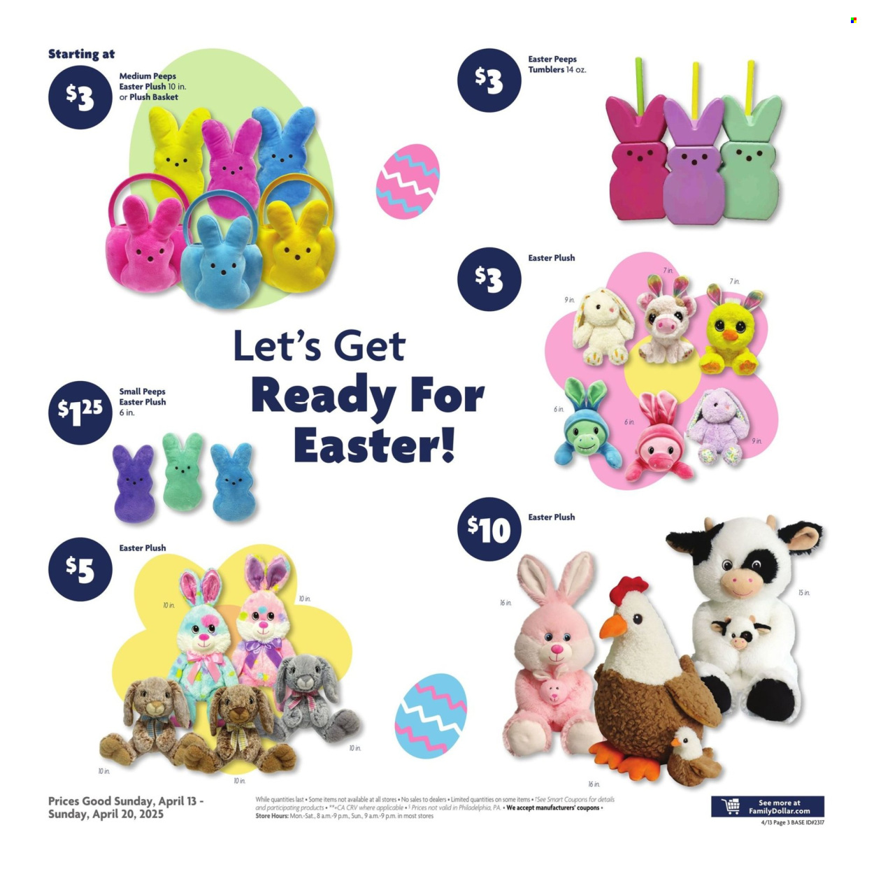 Family Dollar ad - 04/13/2025 - 04/20/2025. Page 6