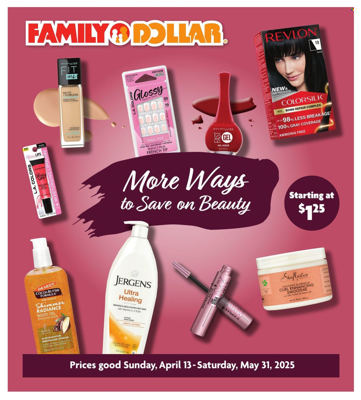 Family Dollar ad - 04/13/2025 - 05/31/2025. Page 1