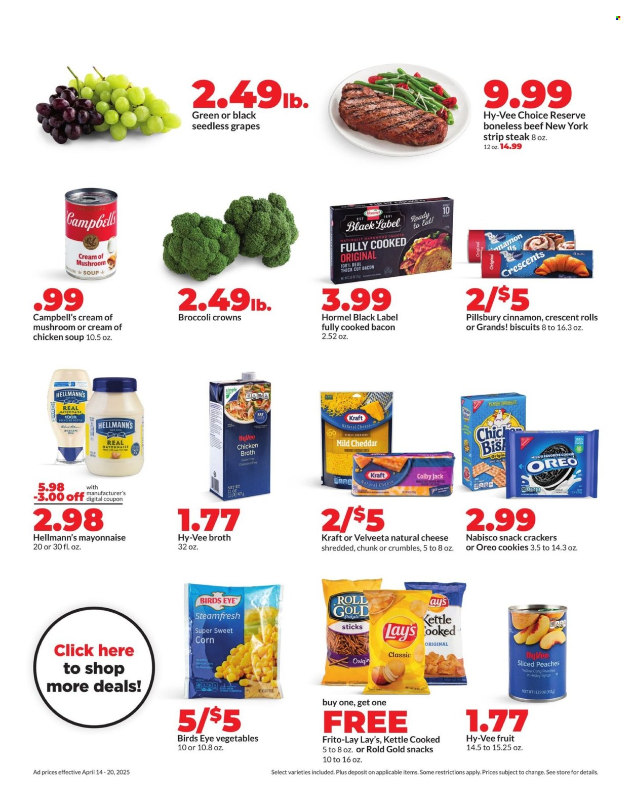 Hy-Vee ad - 04/14/2025 - 04/20/2025. Page 2