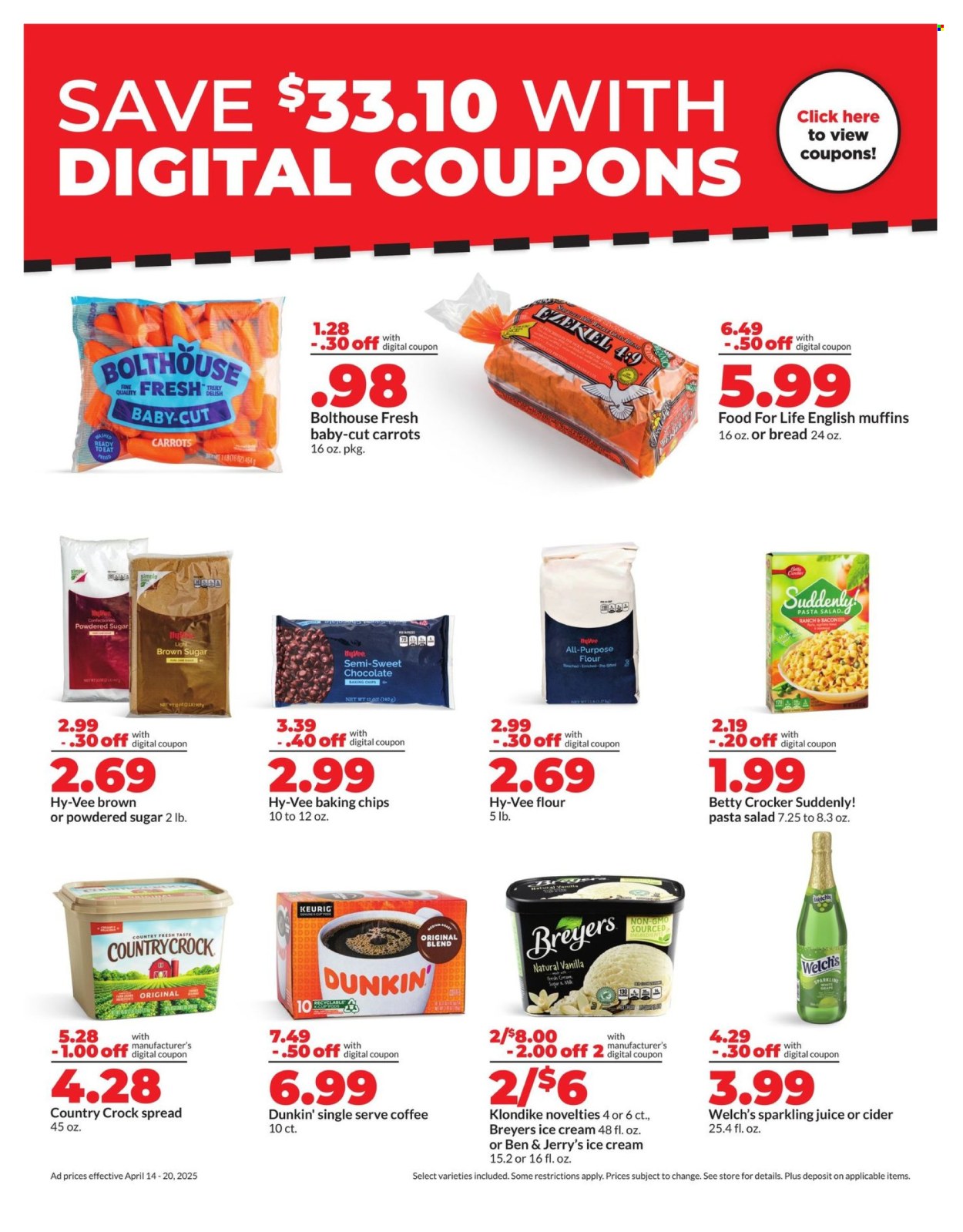 Hy-Vee ad - 04/14/2025 - 04/20/2025. Page 9