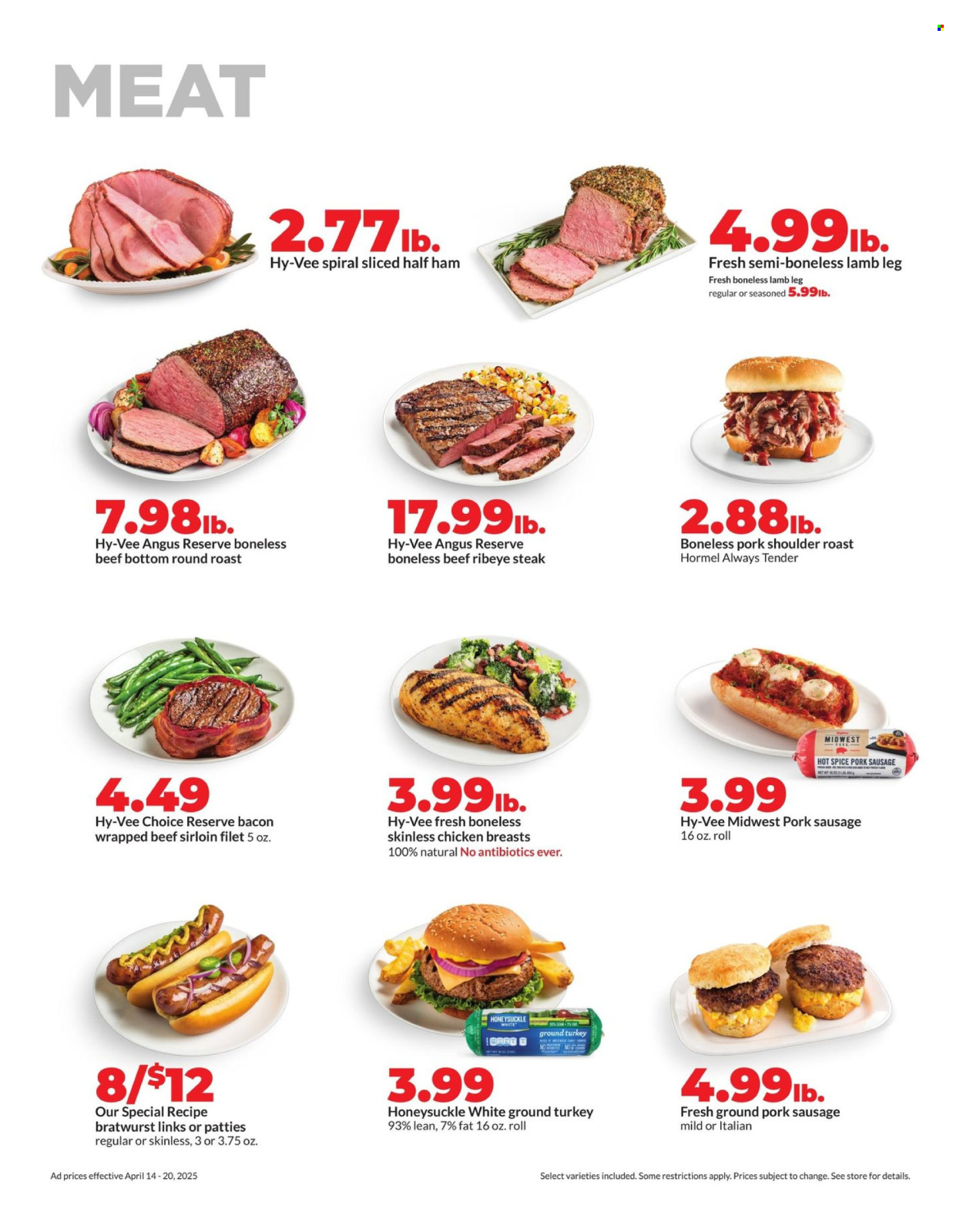 Hy-Vee ad - 04/14/2025 - 04/20/2025. Page 14