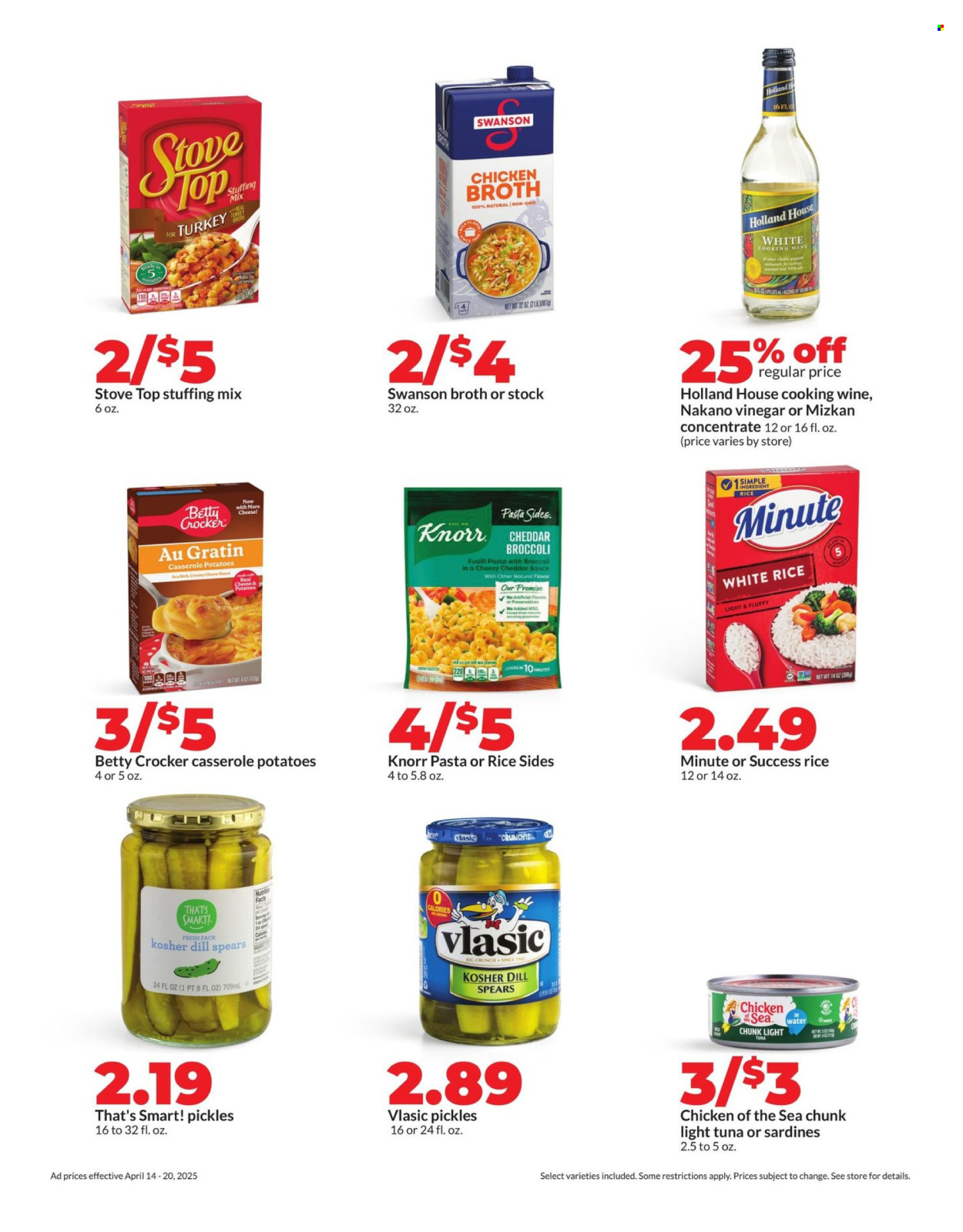 Hy-Vee ad - 04/14/2025 - 04/20/2025. Page 25