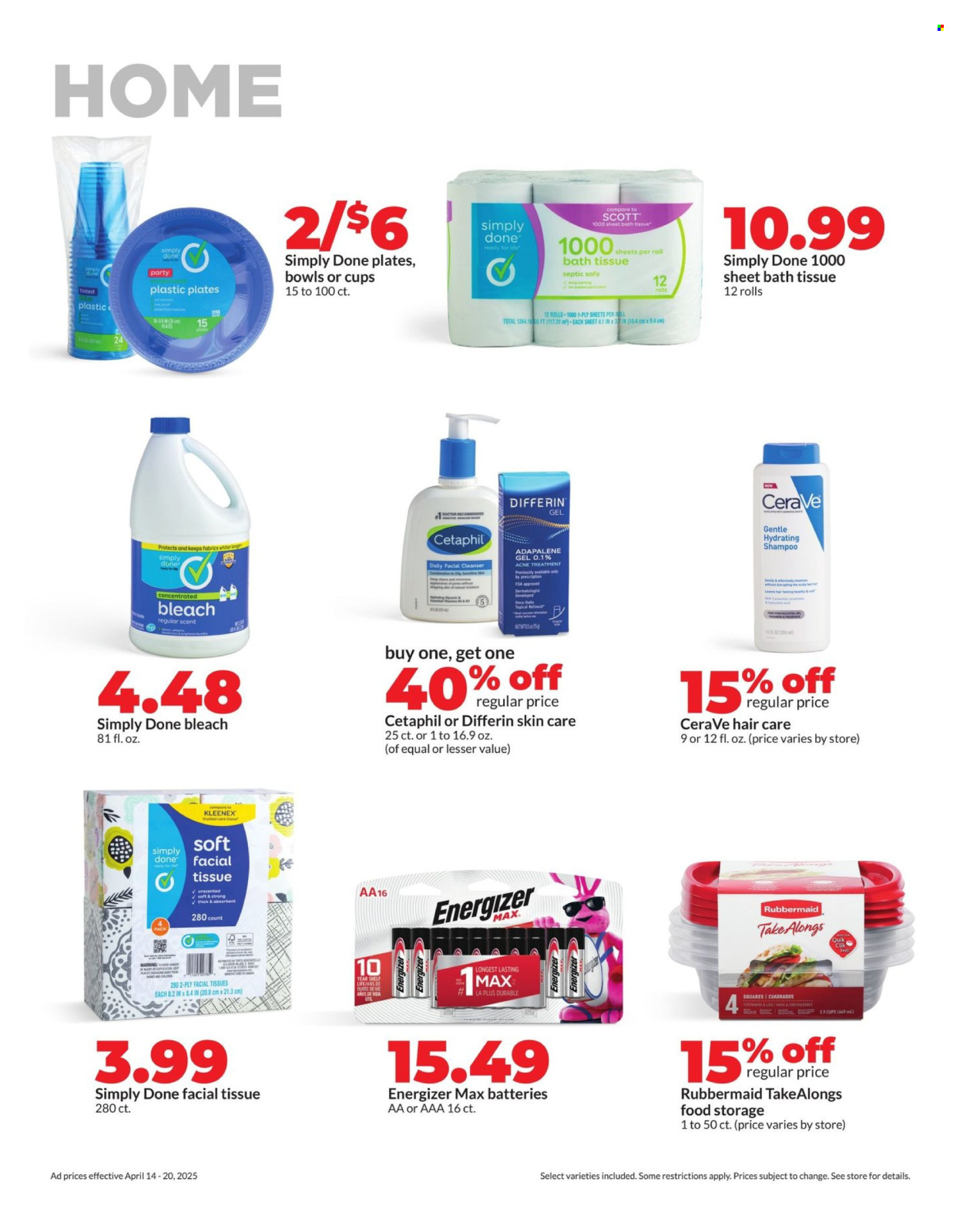 Hy-Vee ad - 04/14/2025 - 04/20/2025. Page 36