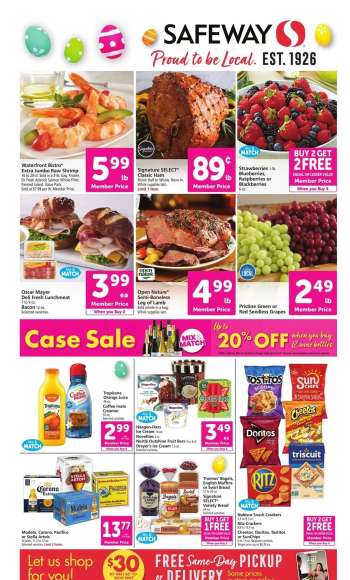 Safeway Flyer - 04/16/2025 - 04/22/2025.