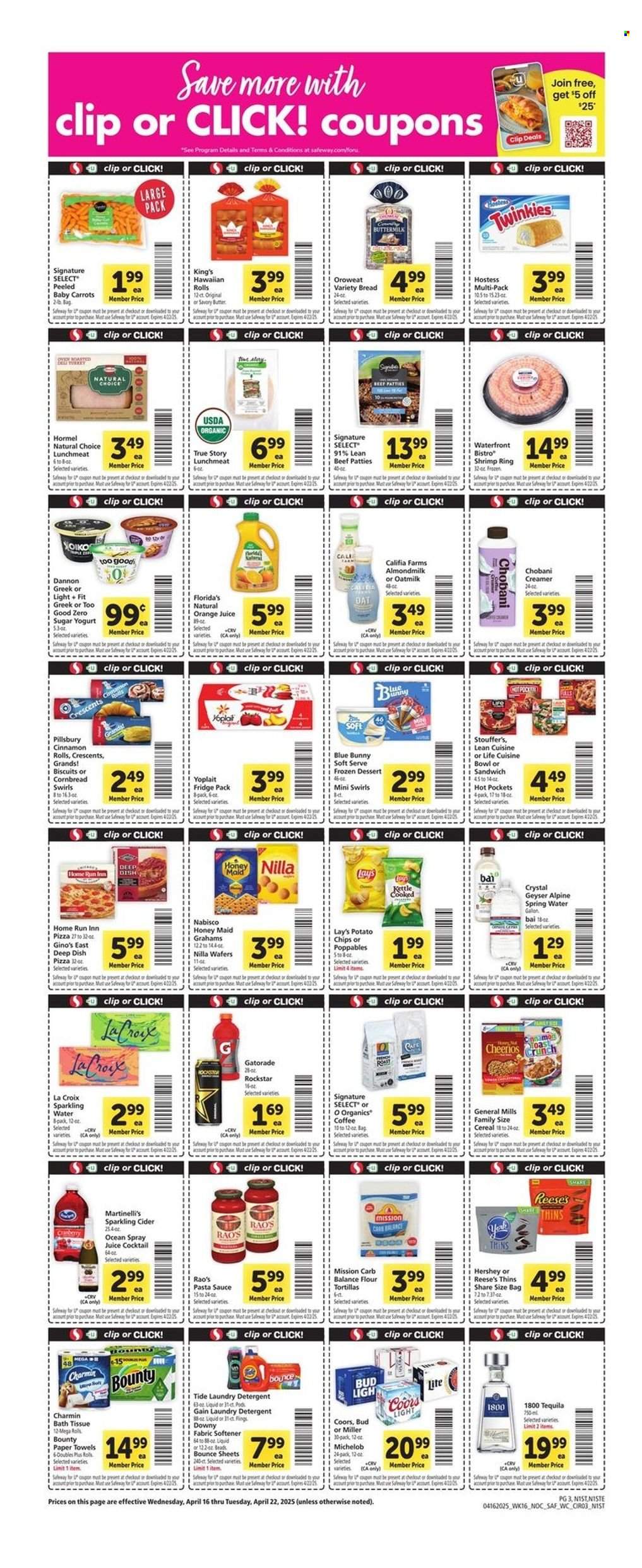Safeway ad - 04/16/2025 - 04/22/2025. Page 5