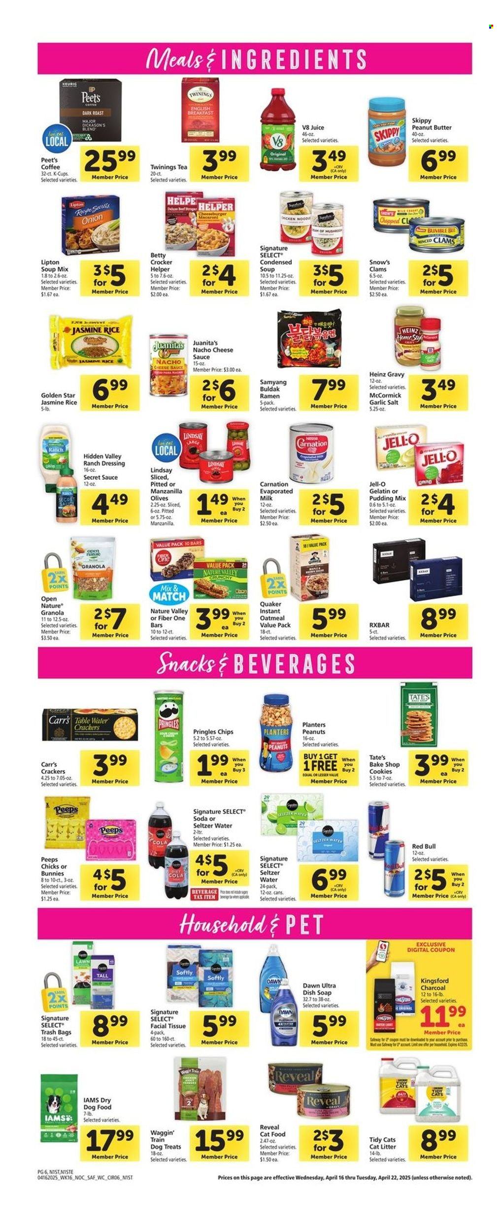 Safeway ad - 04/16/2025 - 04/22/2025. Page 8