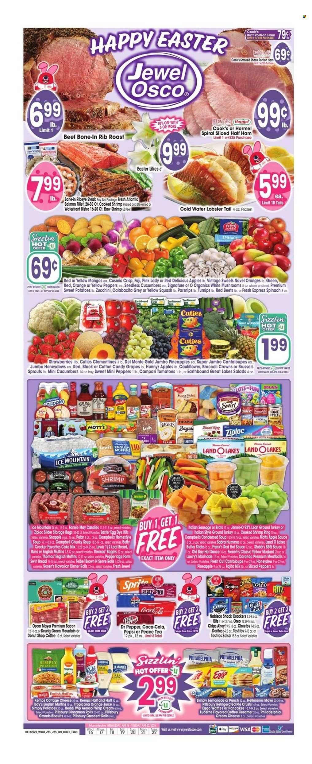 Jewel Osco ad - 04/16/2025 - 04/22/2025. Page 1