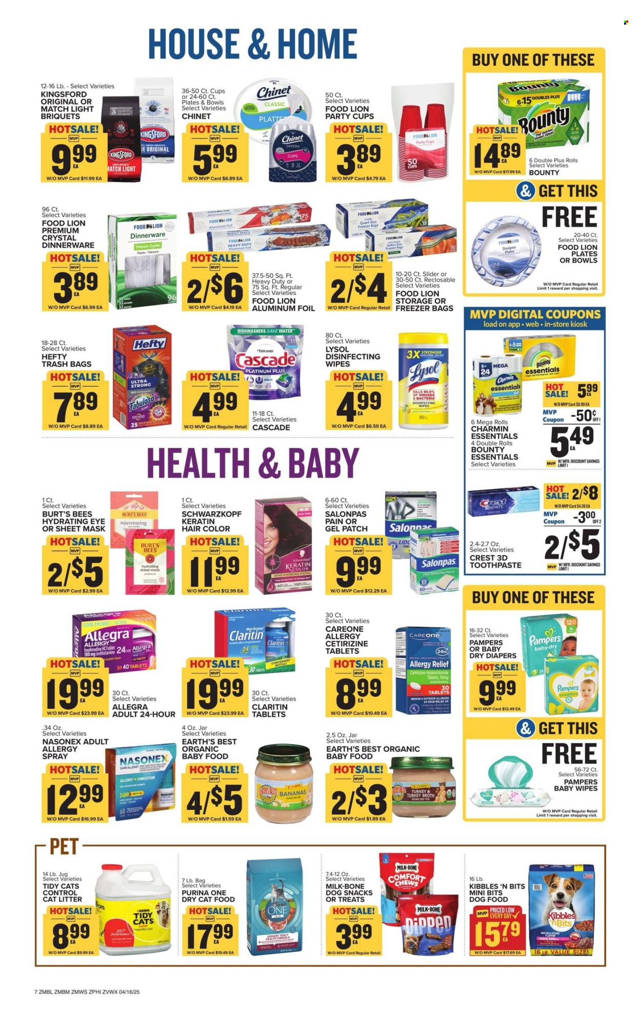 Food Lion ad - 04/16/2025 - 04/22/2025. Page 7