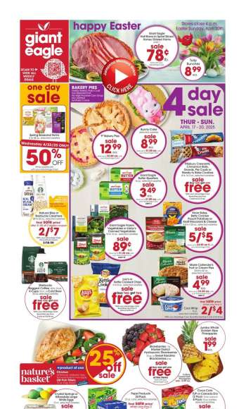 Giant Eagle Flyer - 04/17/2025 - 04/23/2025.