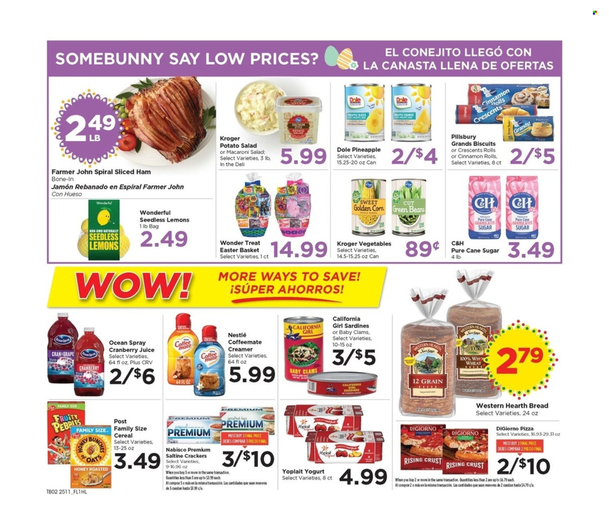 Food 4 Less ad - 04/16/2025 - 04/22/2025. Page 2