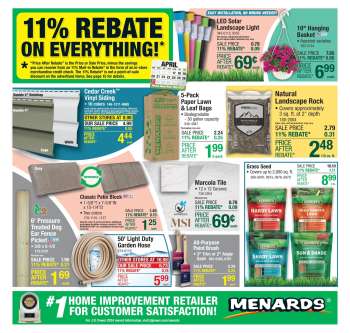 Menards Flyer - 04/17/2025 - 04/27/2025.
