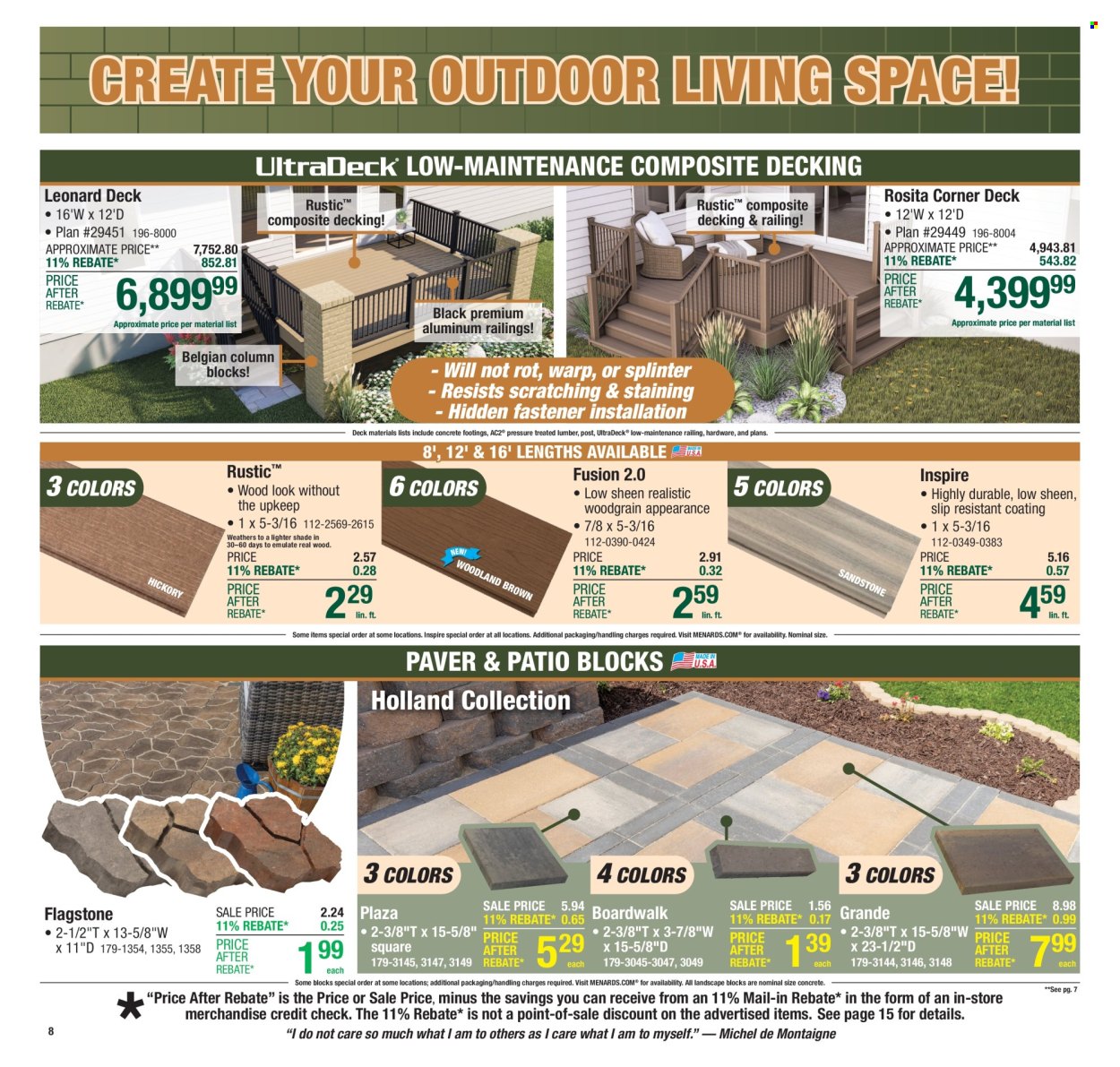Menards ad - 04/17/2025 - 04/27/2025. Page 14