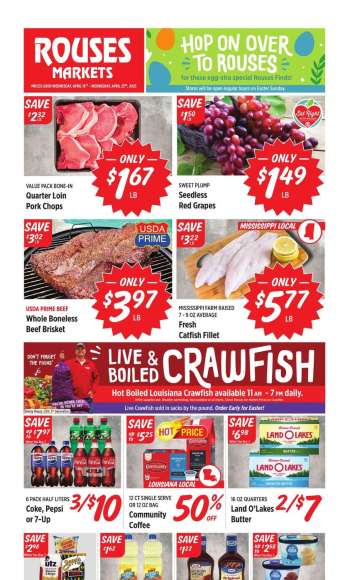 Rouses Markets Flyer - 04/16/2025 - 04/23/2025.