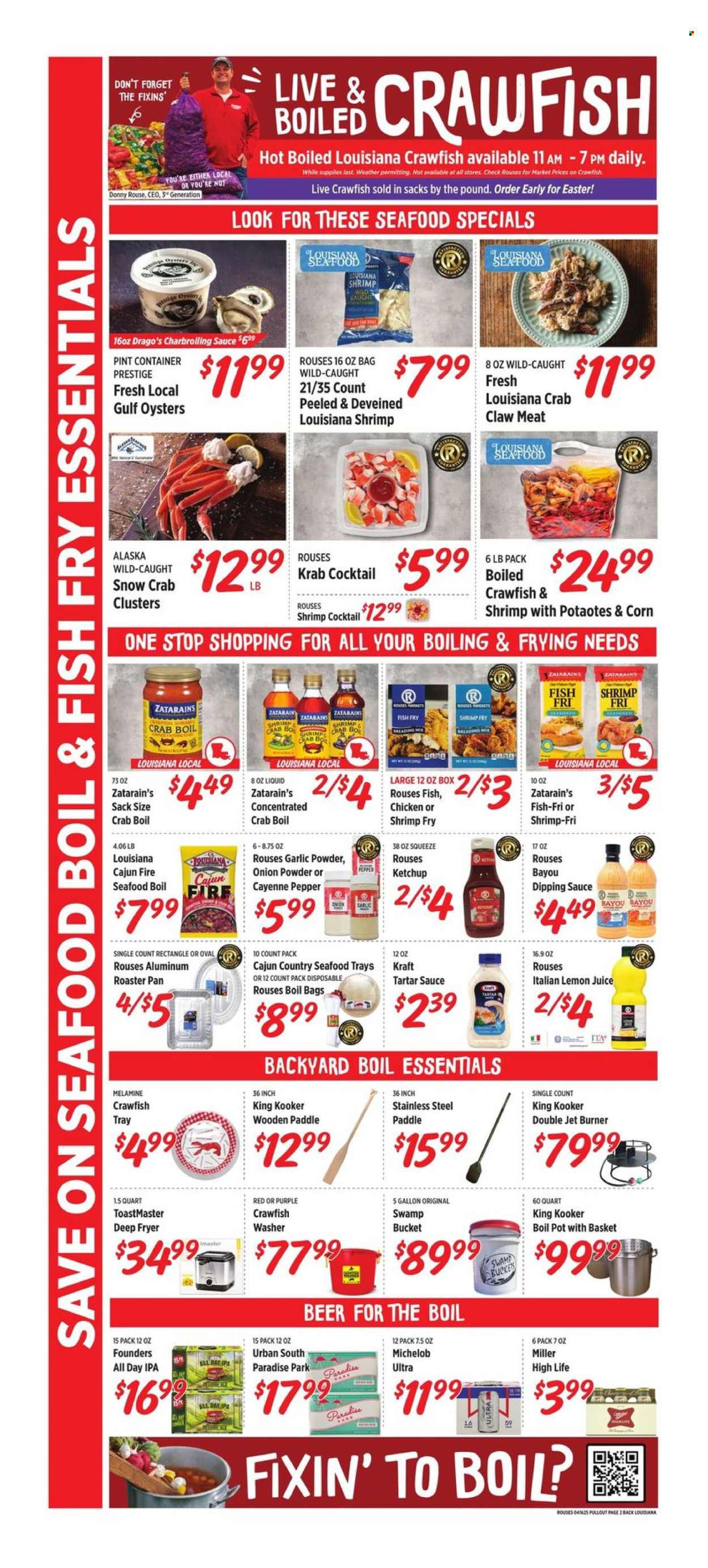 Rouses Markets ad - 04/16/2025 - 04/23/2025. Page 4