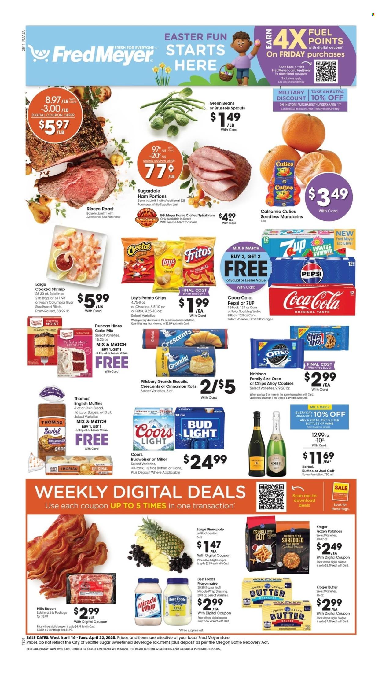 Fred Meyer ad - 04/16/2025 - 04/22/2025. Page 1