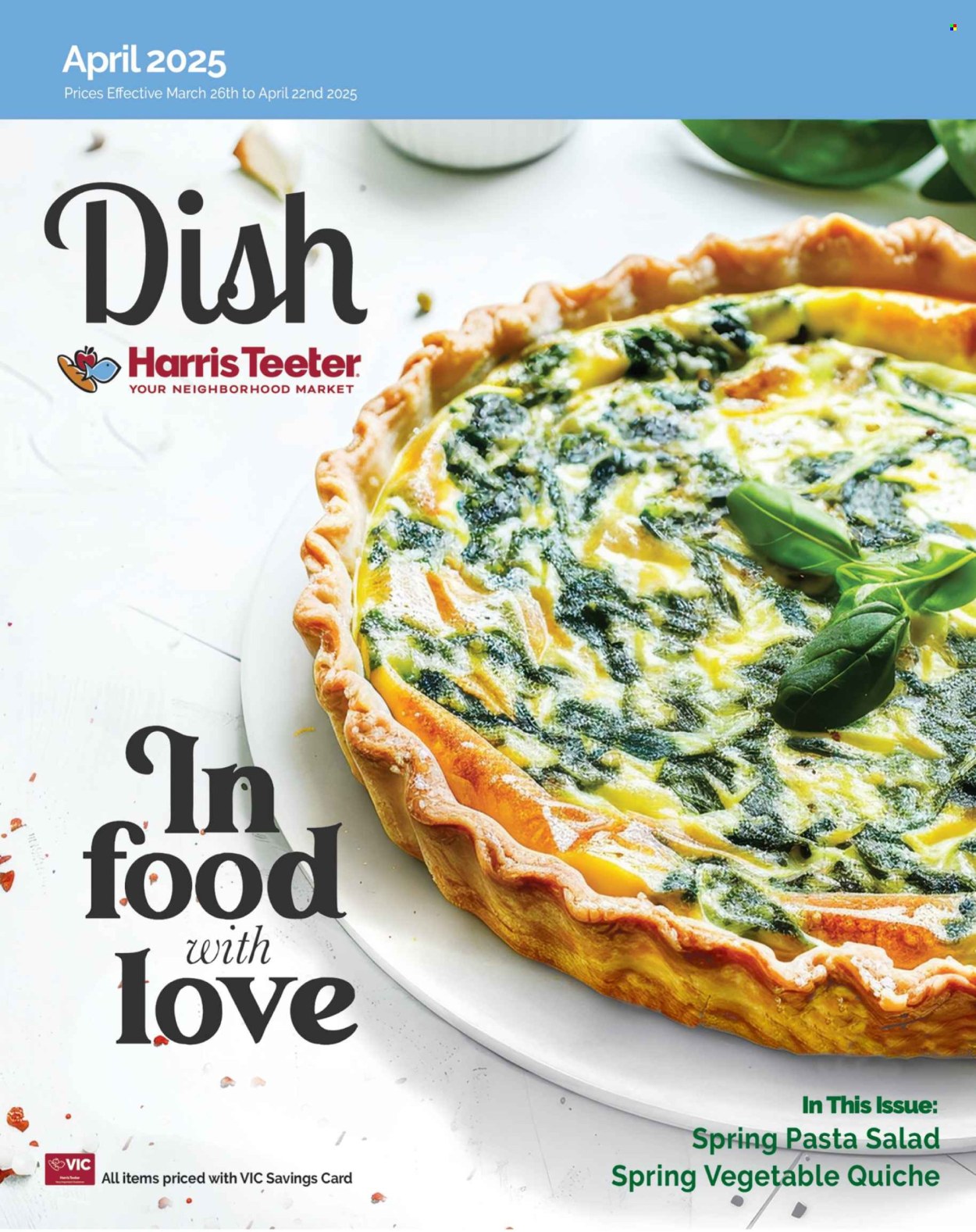 Harris Teeter ad - 03/26/2025 - 04/22/2025. Page 1