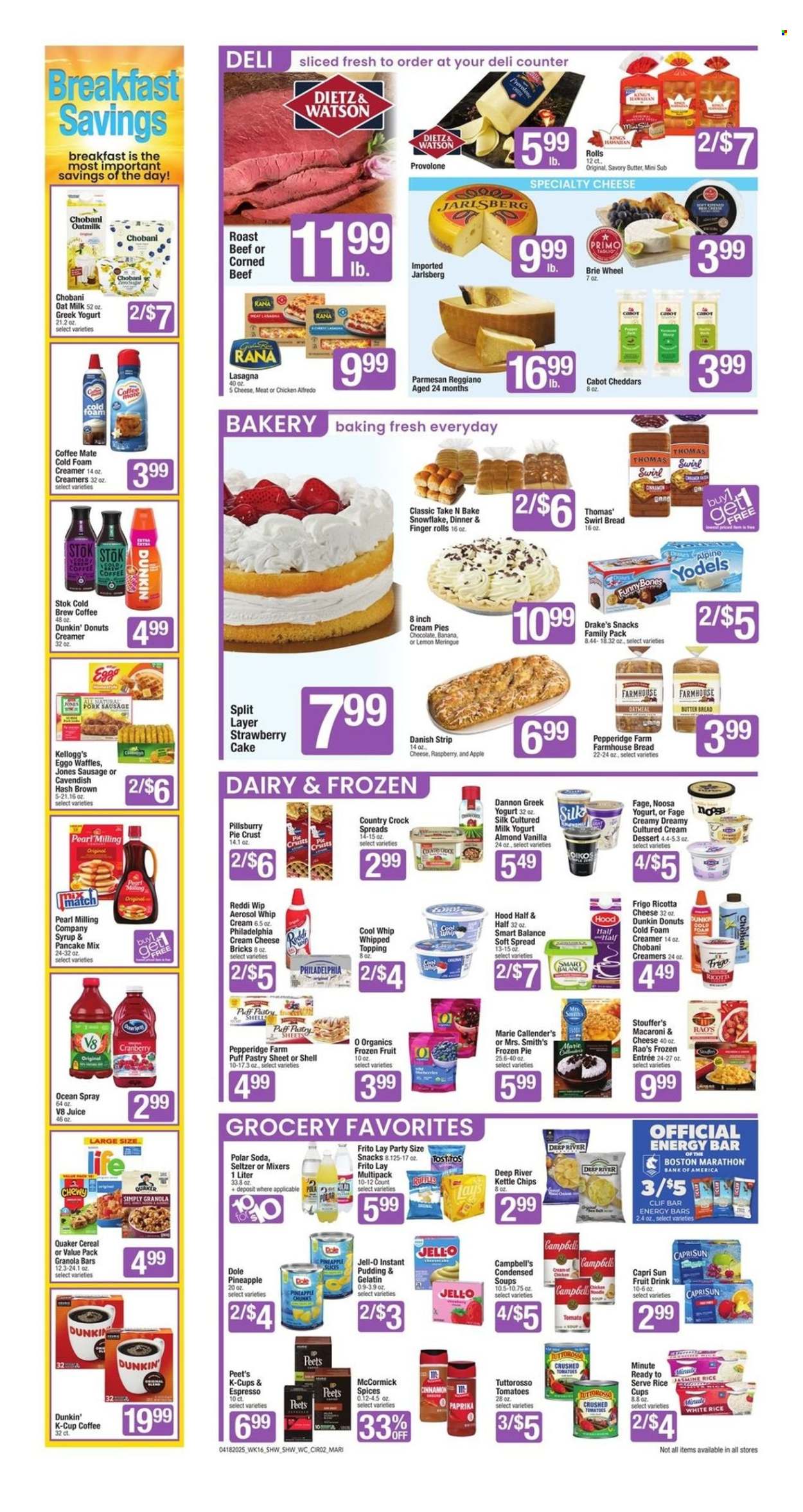 Shaw’s ad - 04/18/2025 - 04/24/2025. Page 2